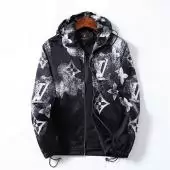 jacket longue louis vuitton original classi hoodie noir